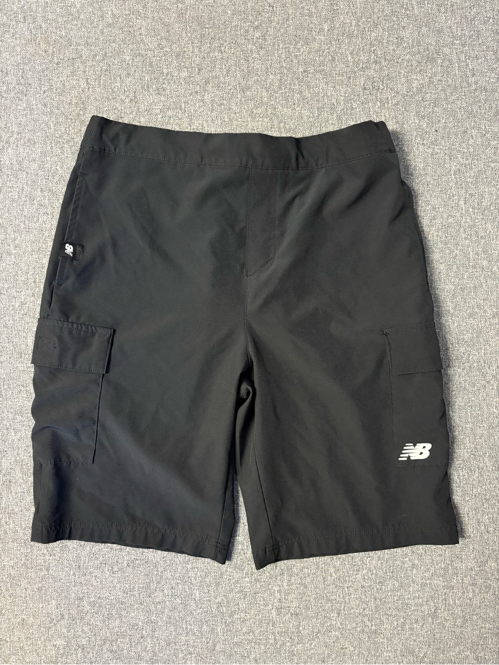 New Balance Youth Large (14/16) Black Shorts with Side Pockets